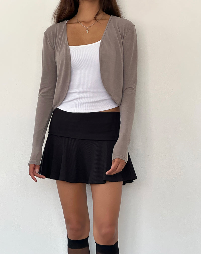 Silver grey hot sale shrug cardigan