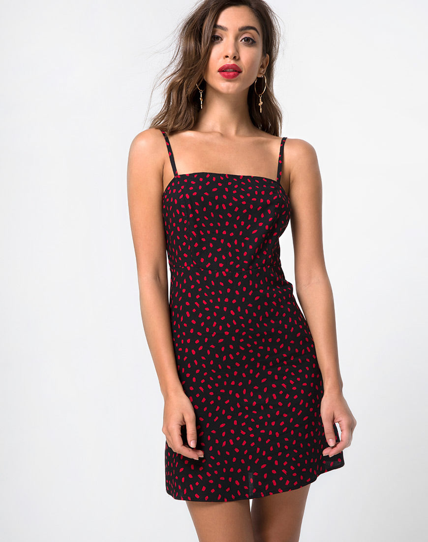 Motel rocks polka dot clearance dress