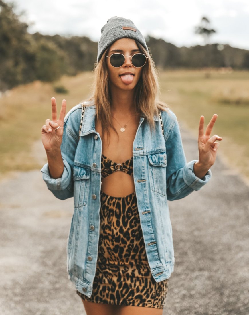 Leopard print hot sale festival outfit