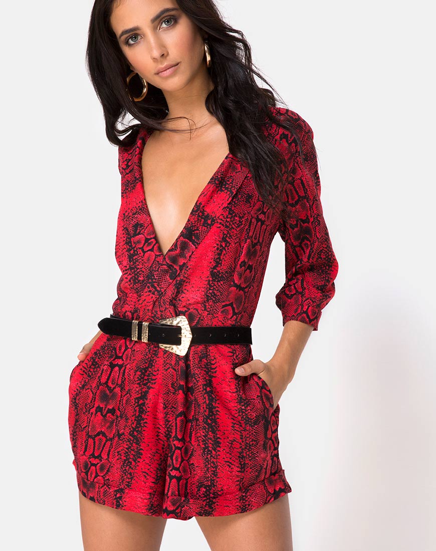 Snake playsuit 2024