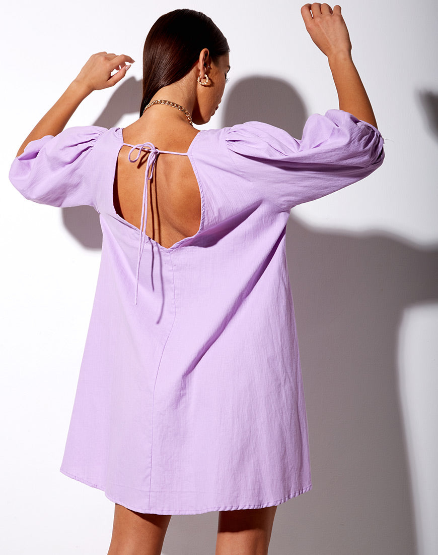 Lilac babydoll outlet dress