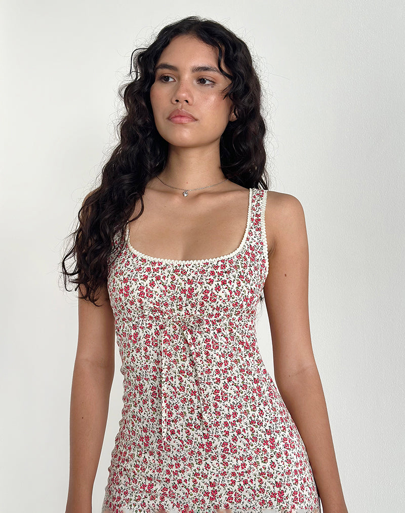 Image of Bila Midi Dress in Pretty Ditsy