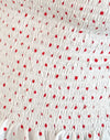 White and Red Polkadot