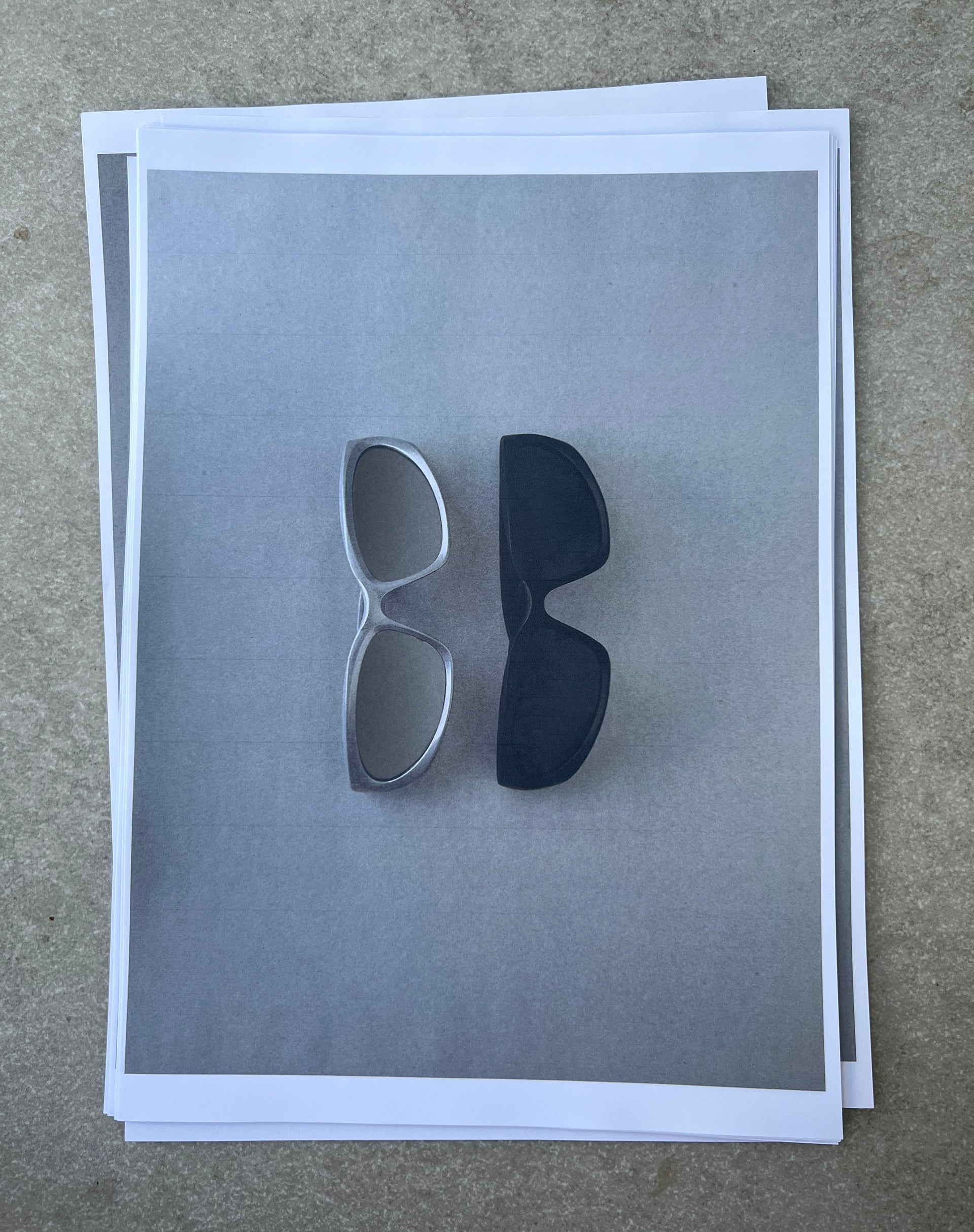 image of Blake Wrap Sunglasses in Black