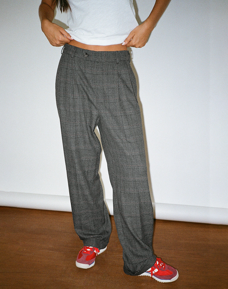 Image of Brayden Trouser in Tailoring Grey Check