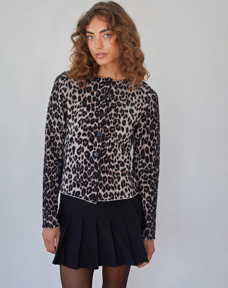 Soft hot sale leopard sweater