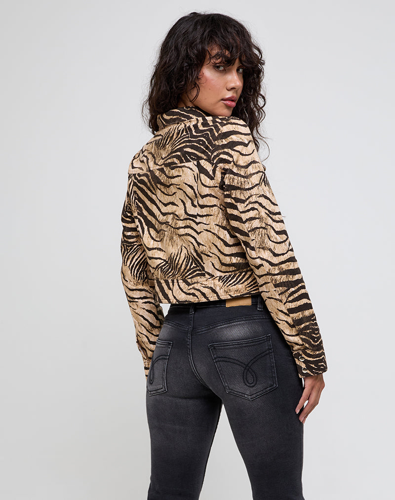 Image of Hoshi Jacket in Wild Animal Print