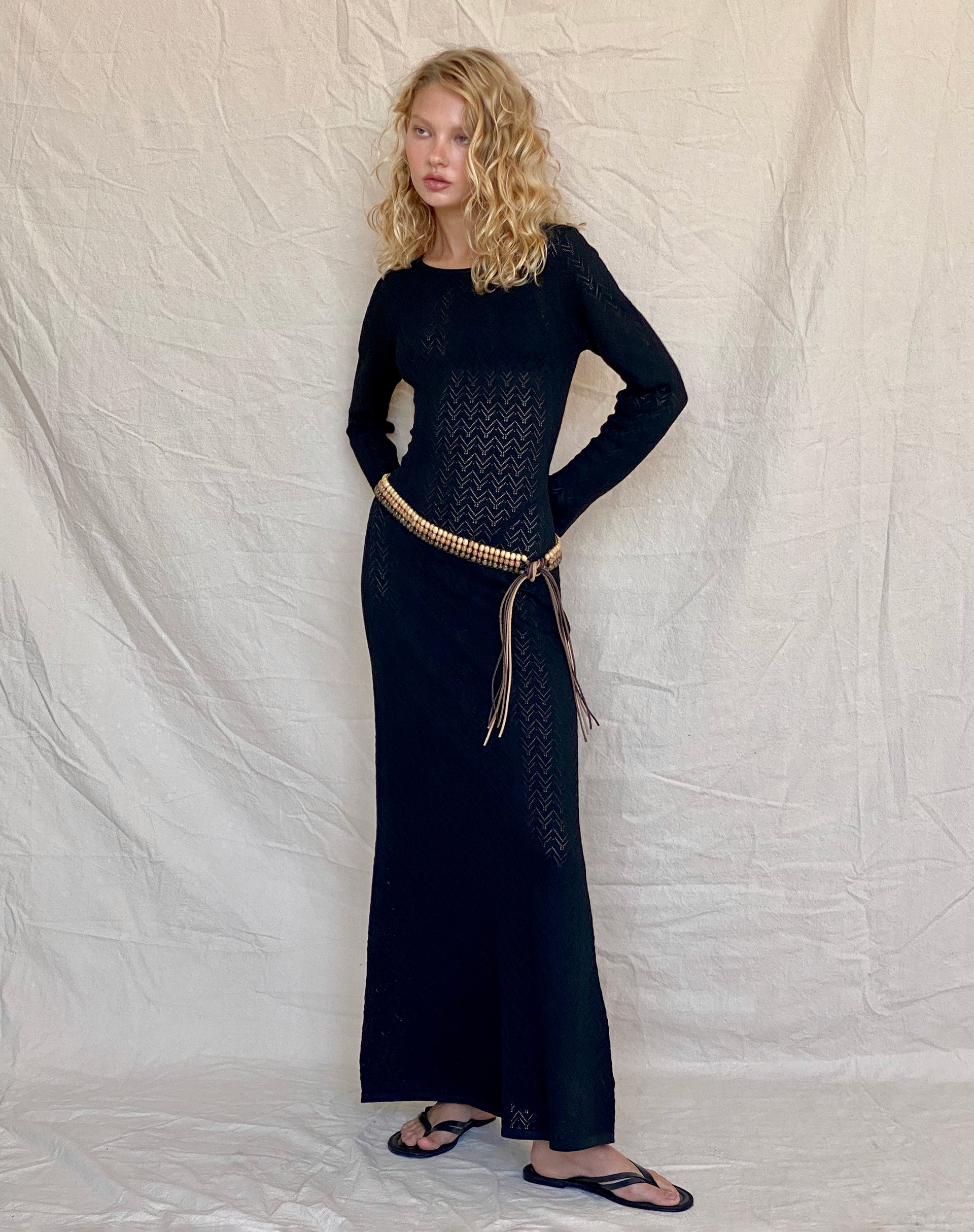 Mood Week - black maxidress