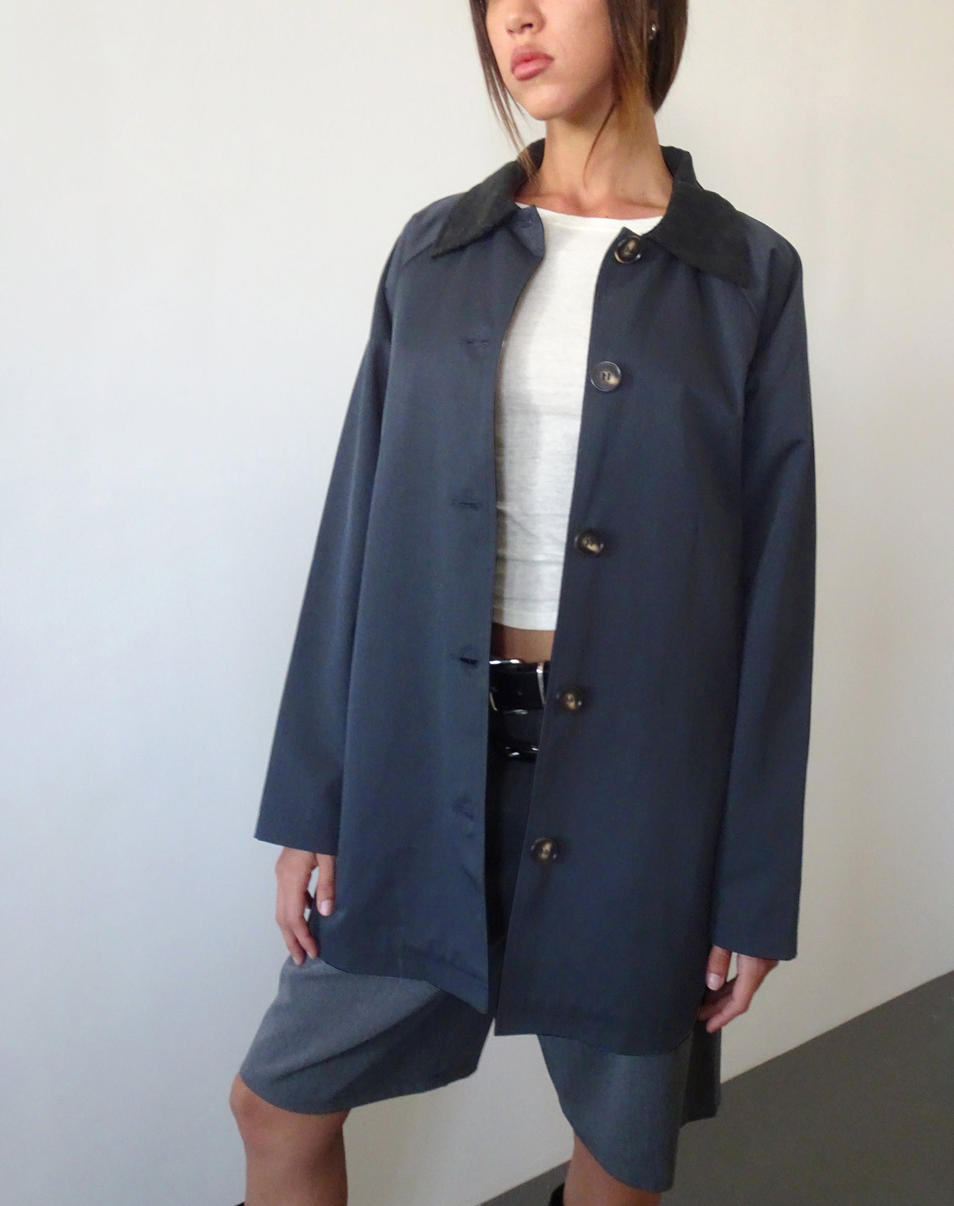 Uniqlo short sales trench coat