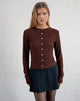 Image of Kahula Shirt in Argyle Mesh Brown