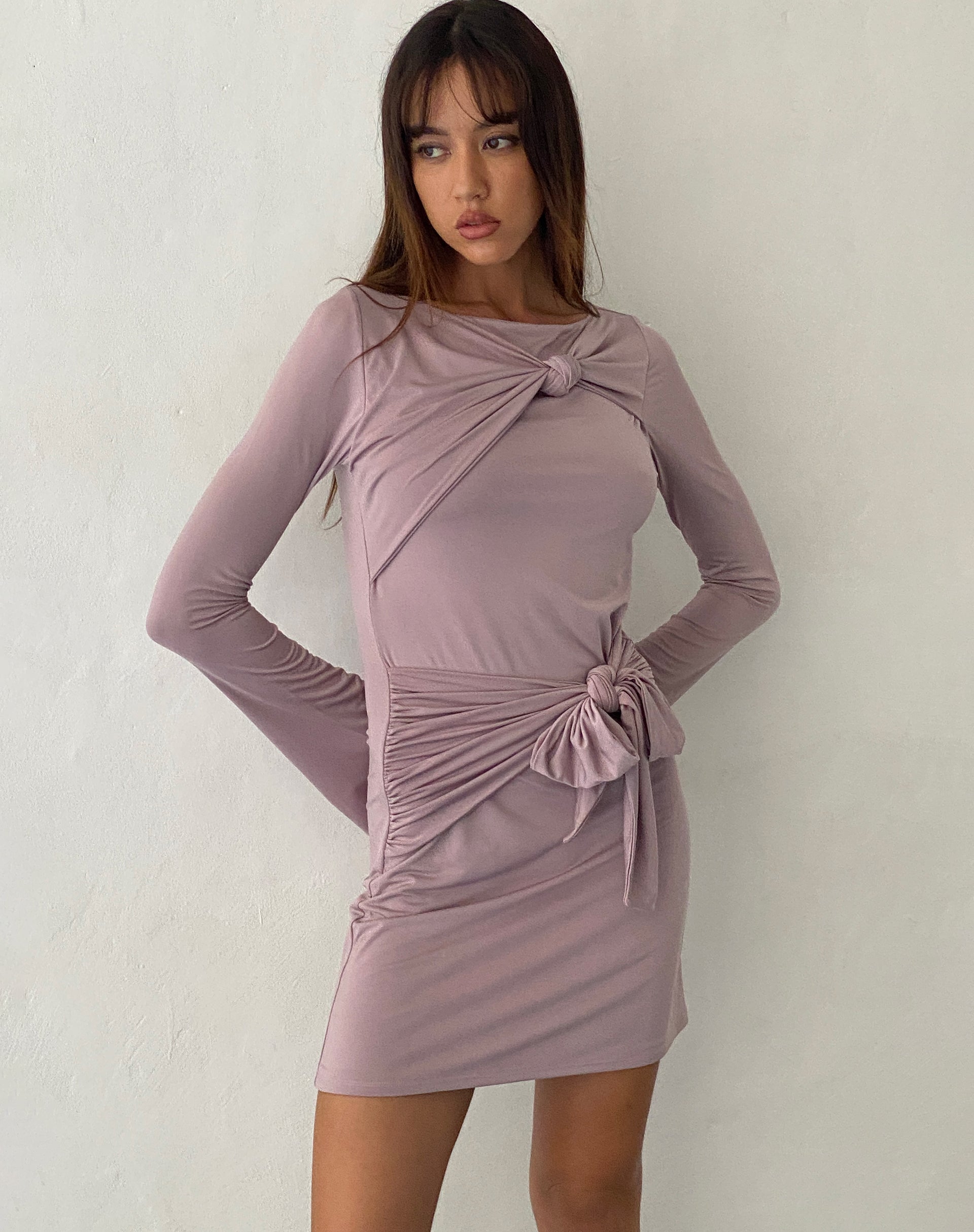 Knot sales mini dress