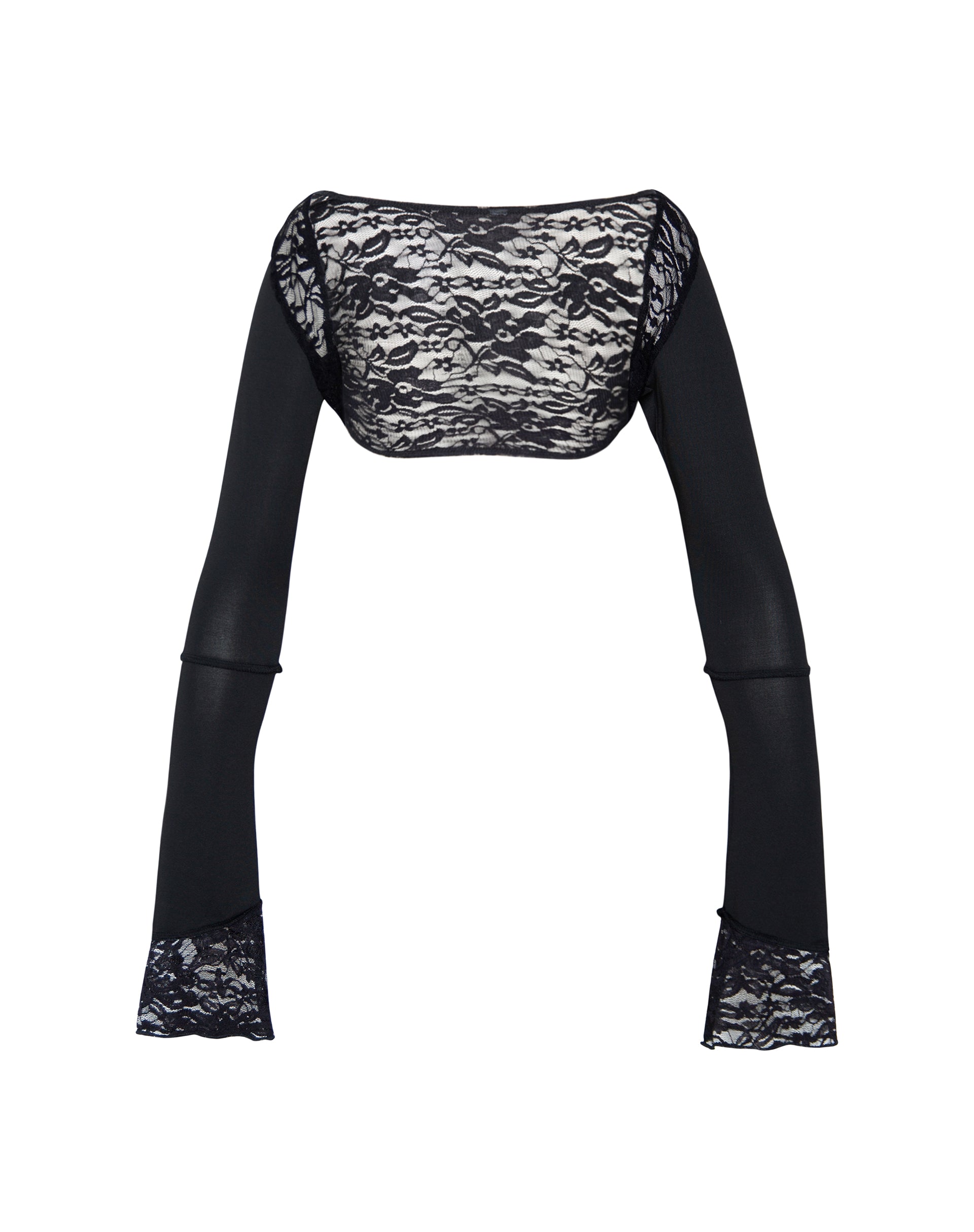 Long sleeve 2025 lace shrug