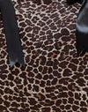 Rar Leopard Sandstorm Print with Black Bows