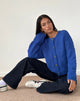 Image of Luciana Cardigan in Cobalt Blue