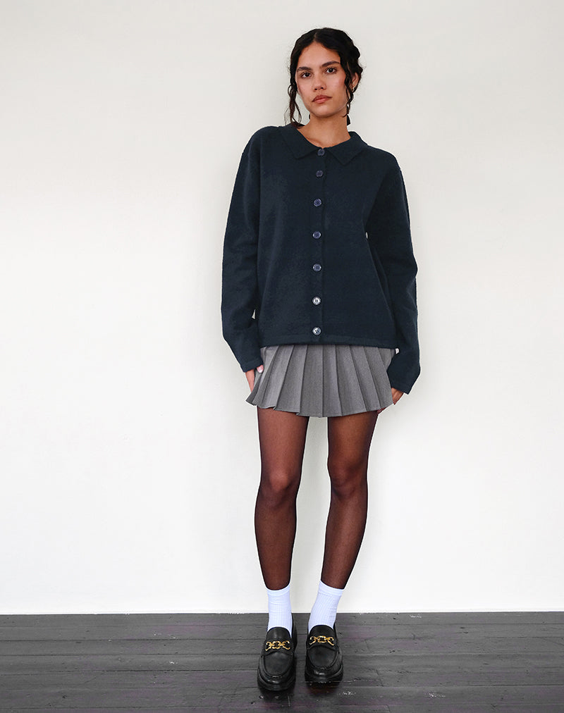 Image of Madera Cardigan in Dark Navy