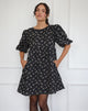 Image of Marate Midi Dress in Floral Land Black