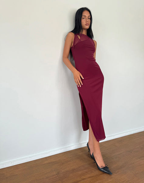 Burgundy midi store