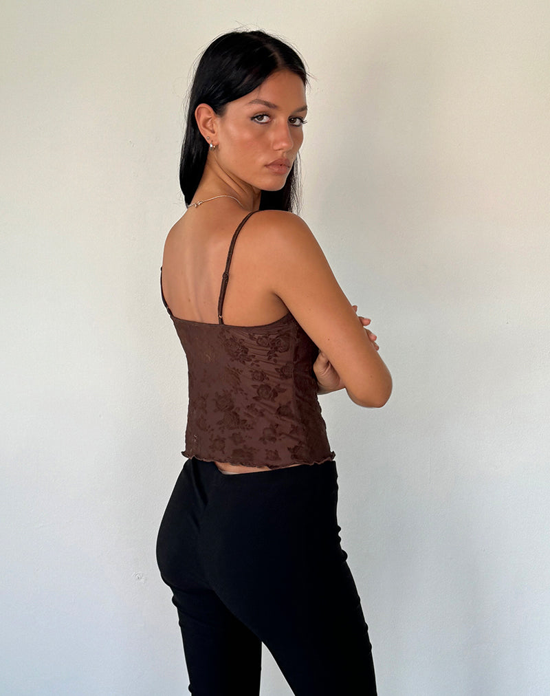 Dark brown clearance camisole