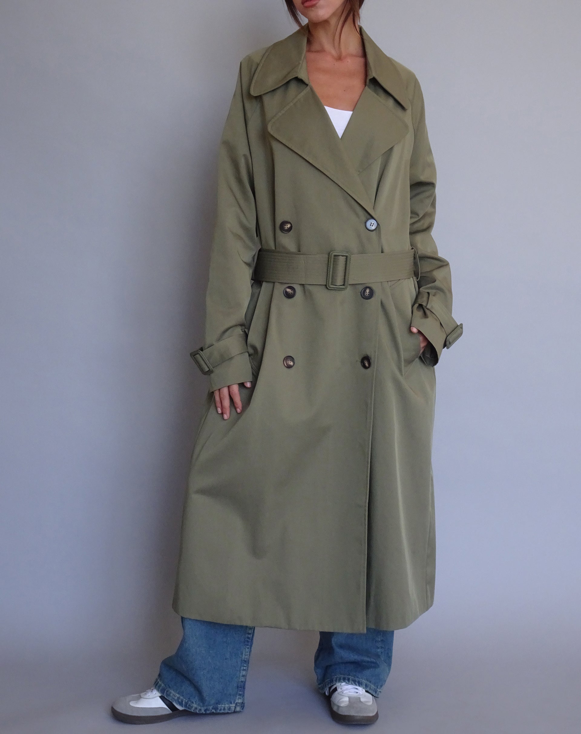 Khaki Trench Coat | Orcati – motelrocks.com