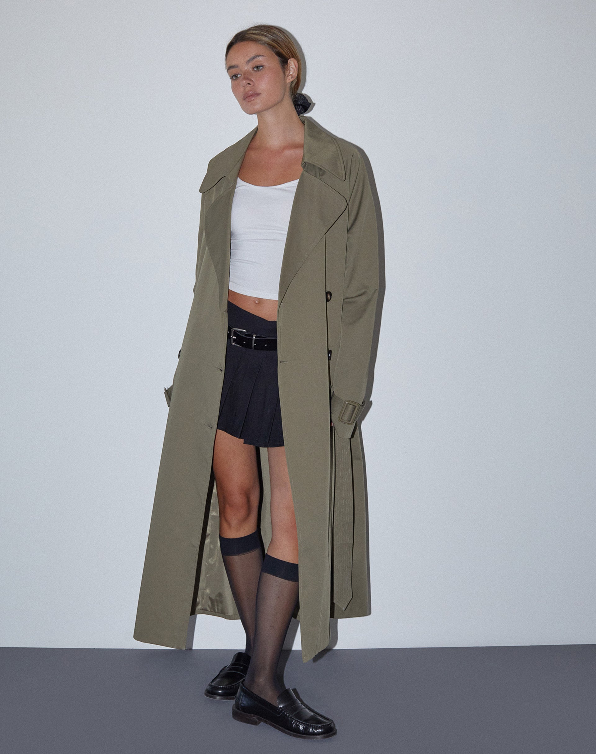 Khaki Trench Coat | Orcati – motelrocks.com