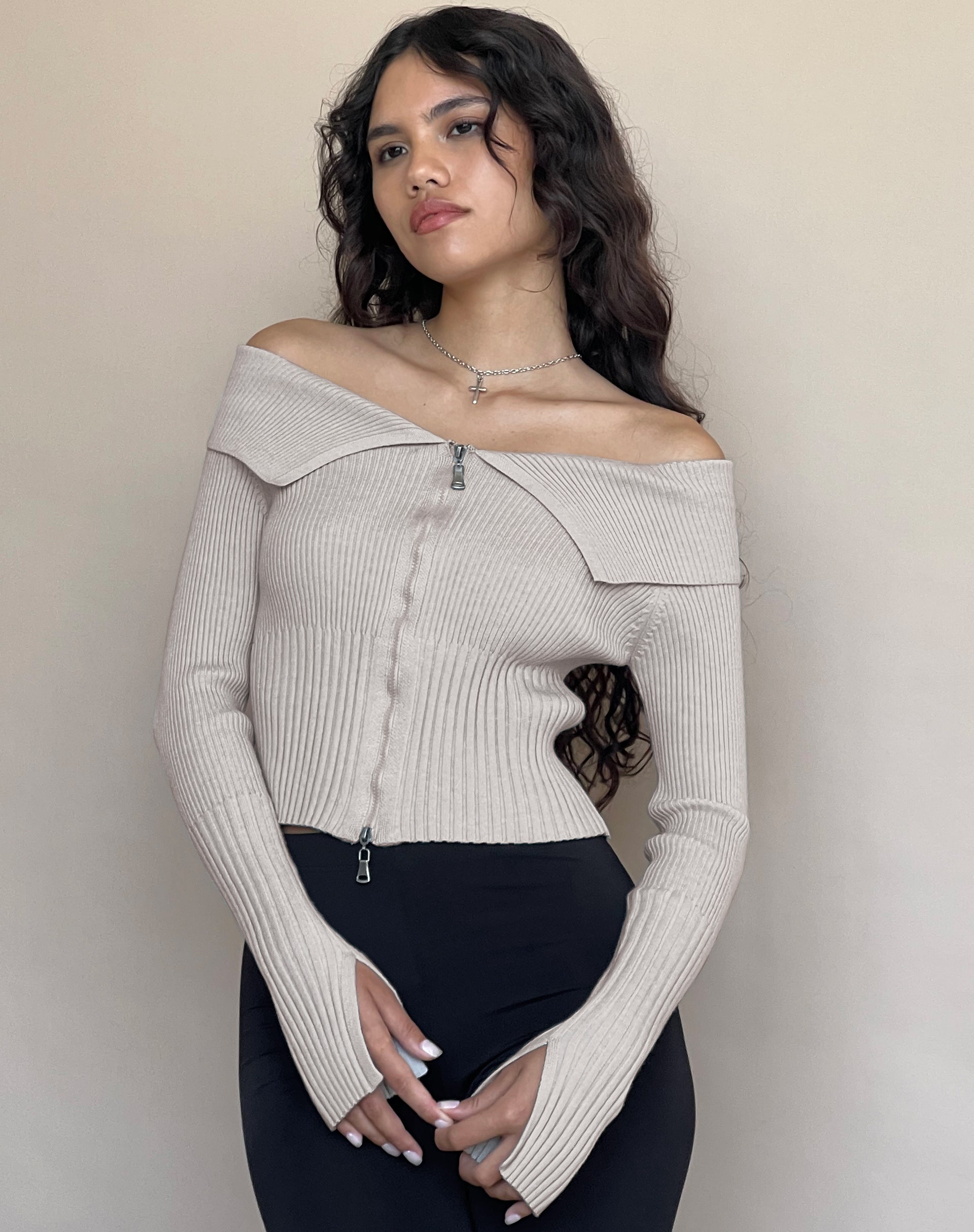 Long off shop the shoulder jumper