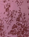 Abstract Botanic Mauve