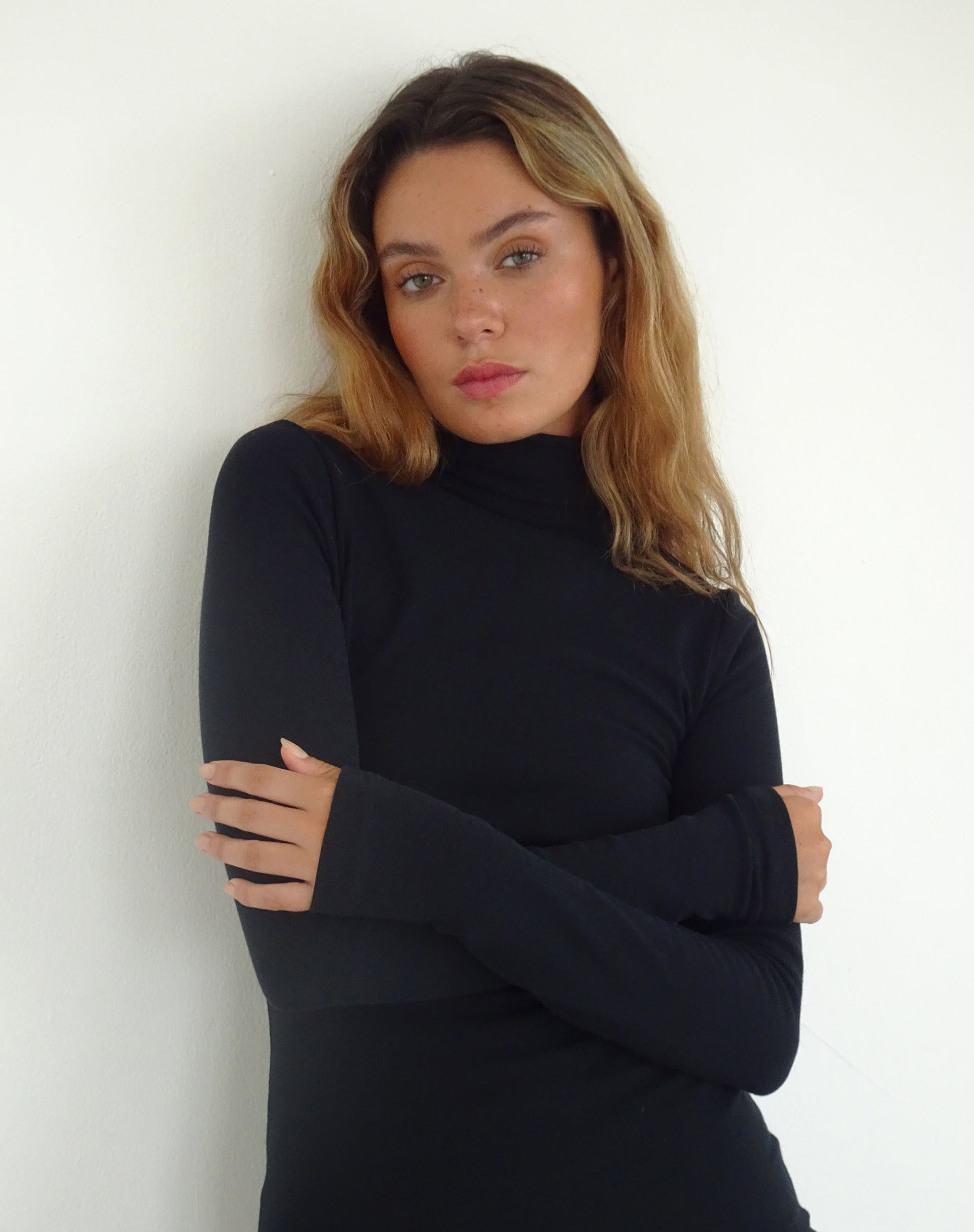 Bodycon shop turtleneck top