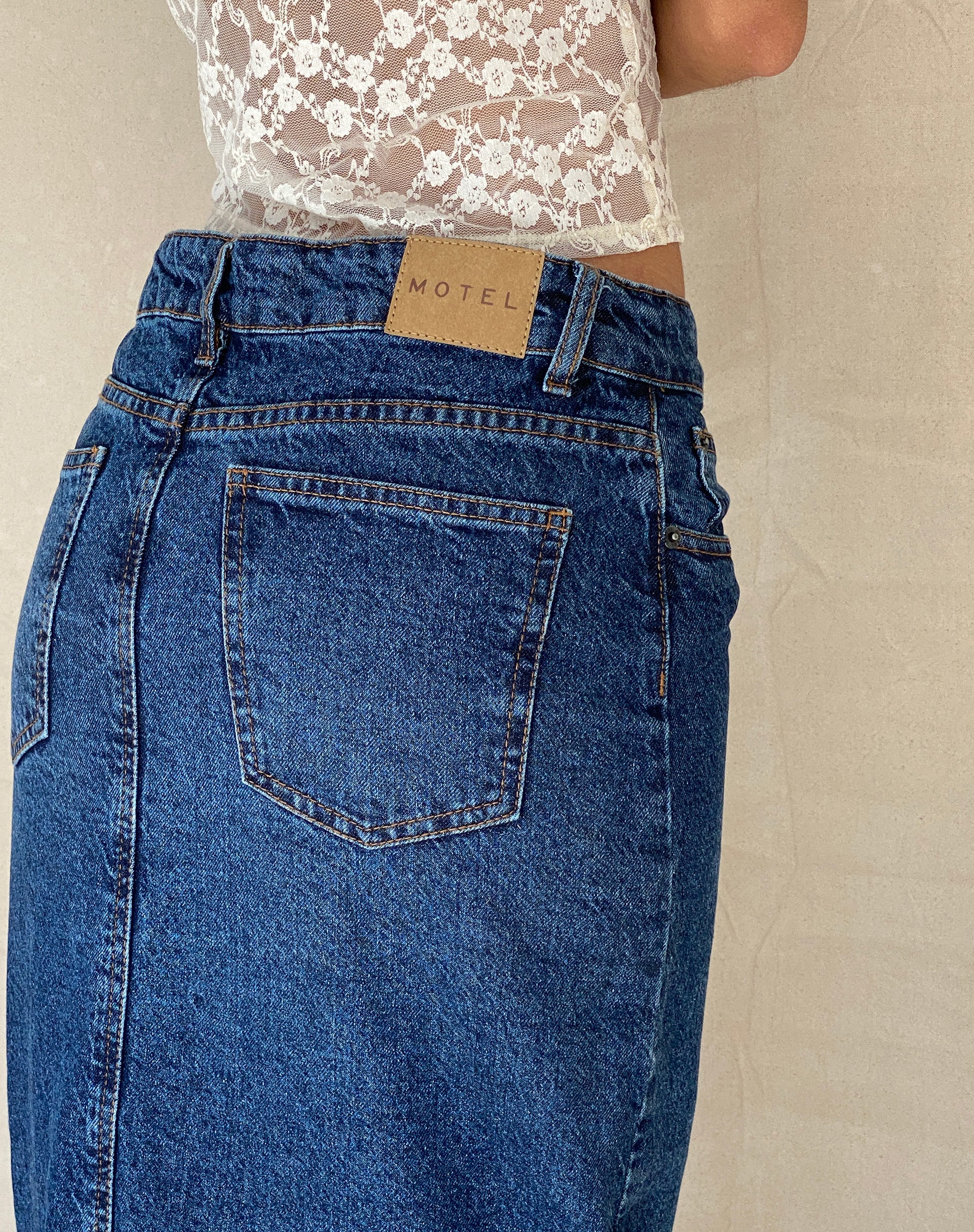 Maxi 2024 blue jeans