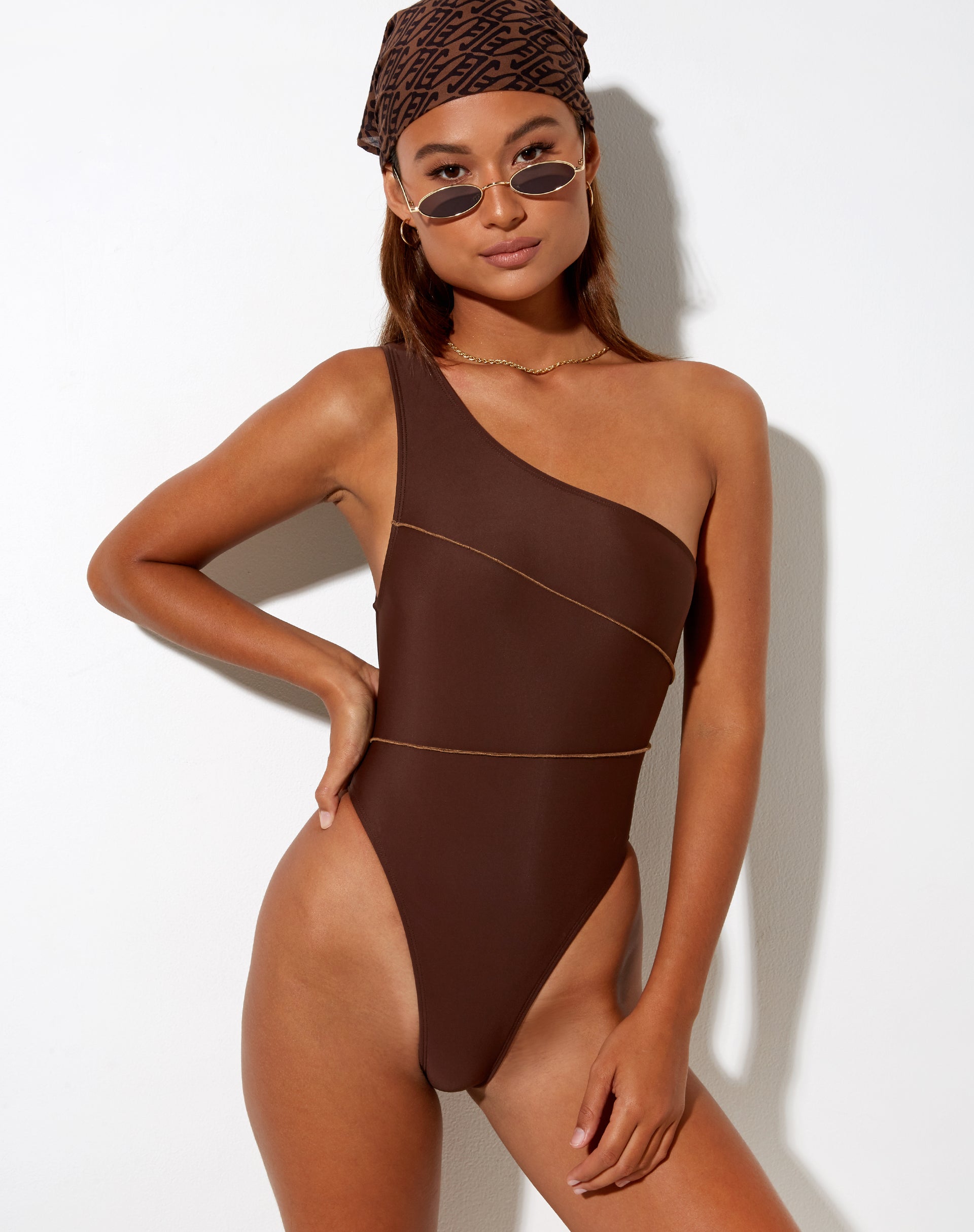 Brown swimsuit 2024