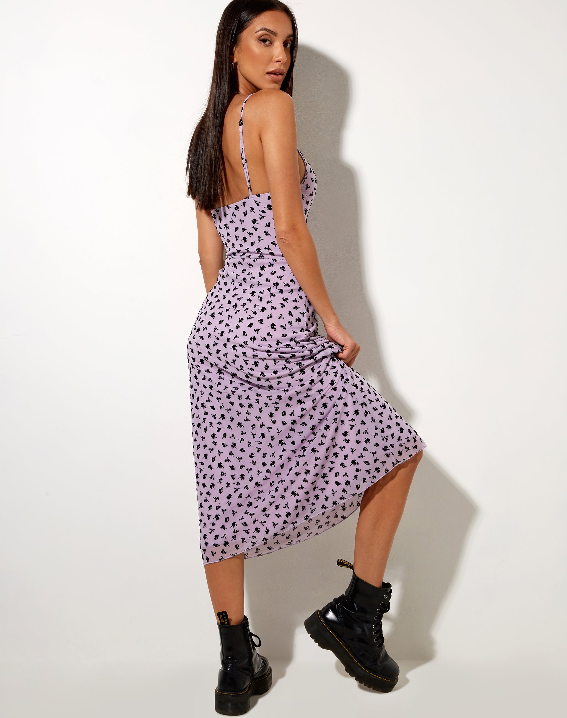 Motel rocks polka dot clearance dress