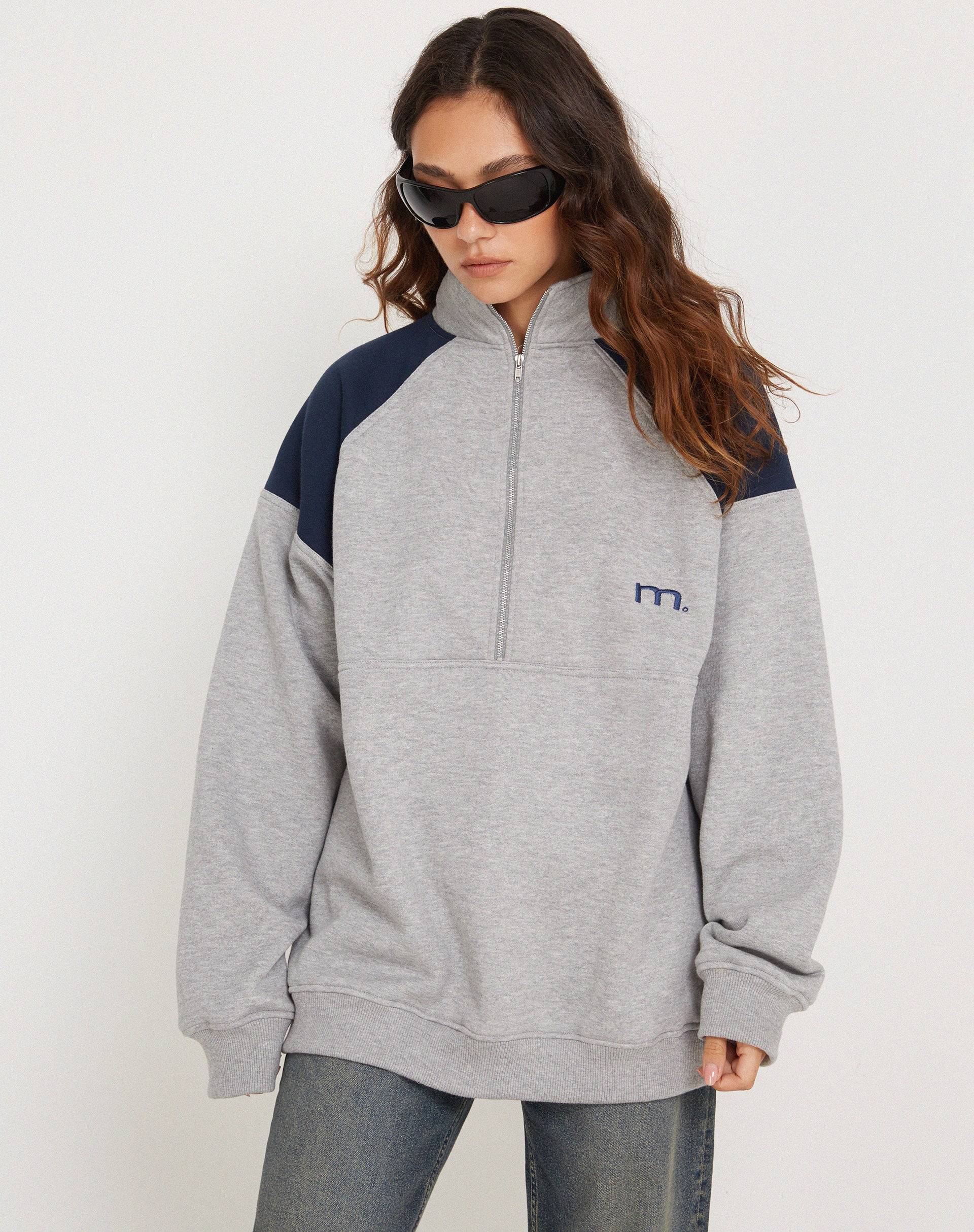 Grey hot sale marl sweatshirt