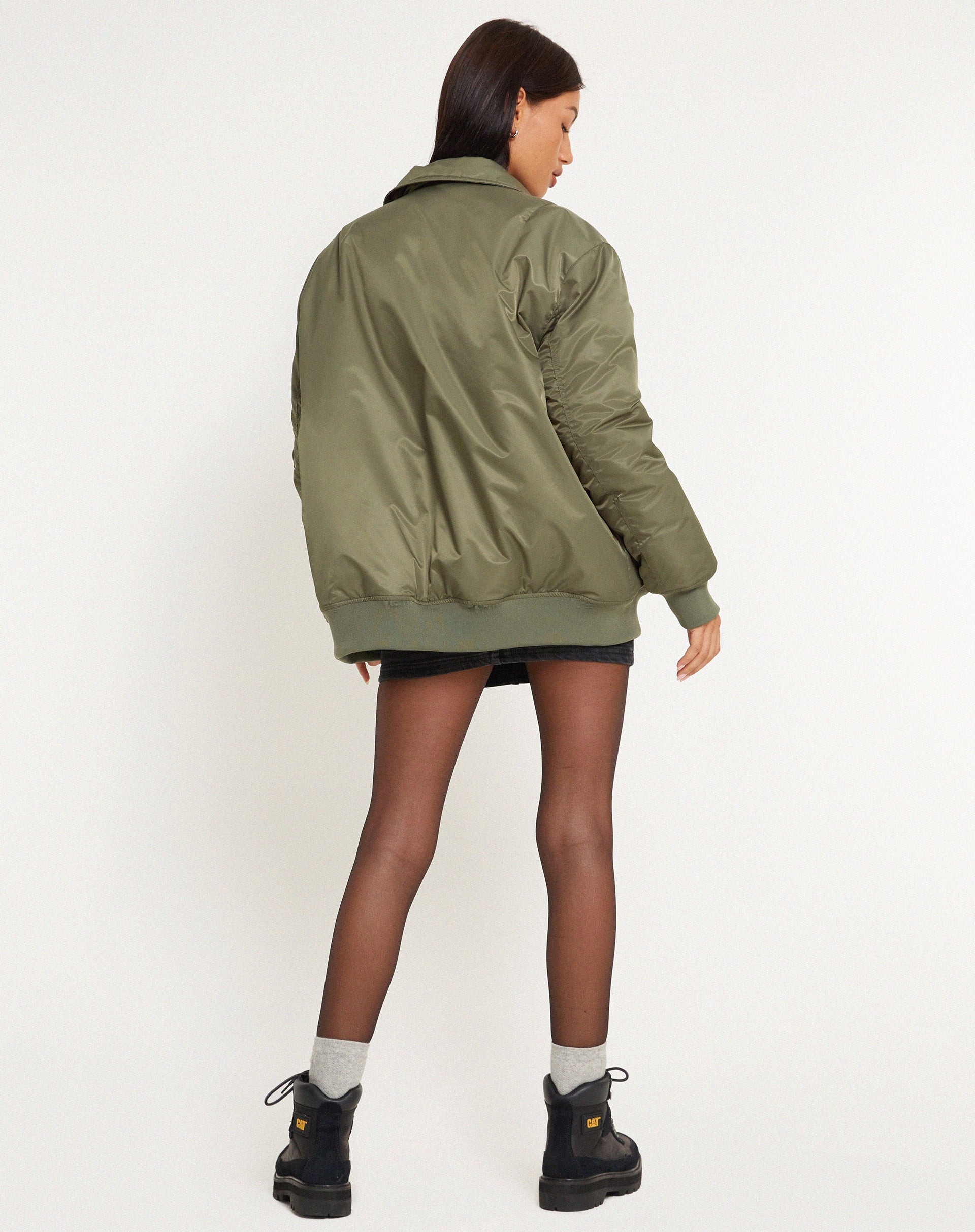 Oversized green clearance jacket