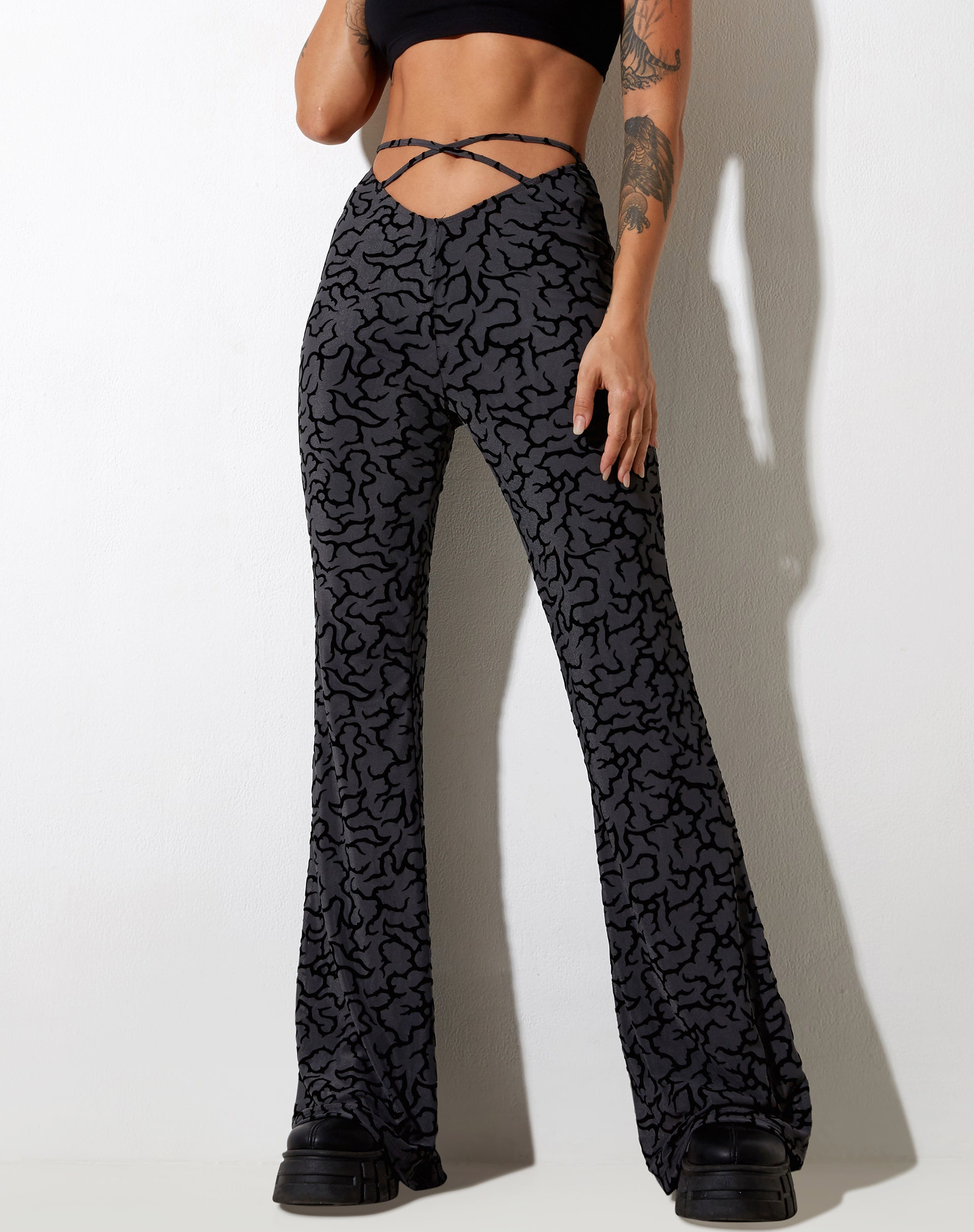 Tribal high deals waisted pants