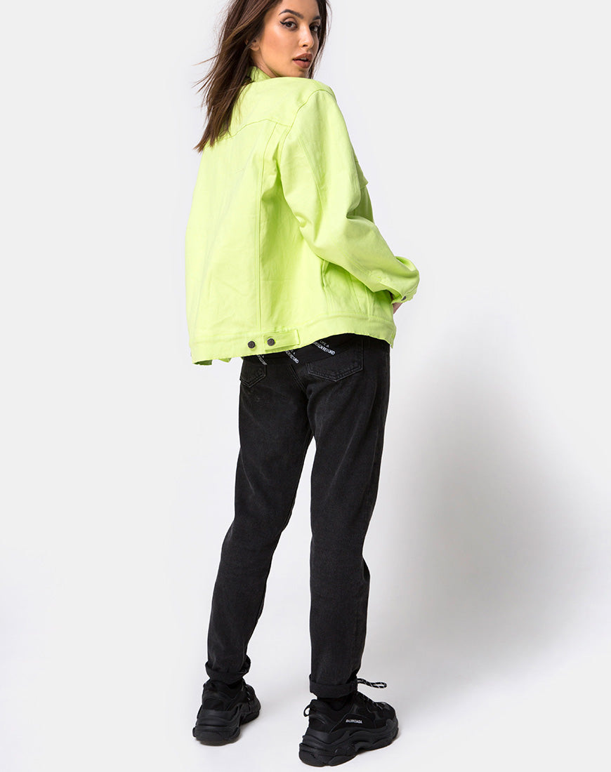 Lime deals denim jacket