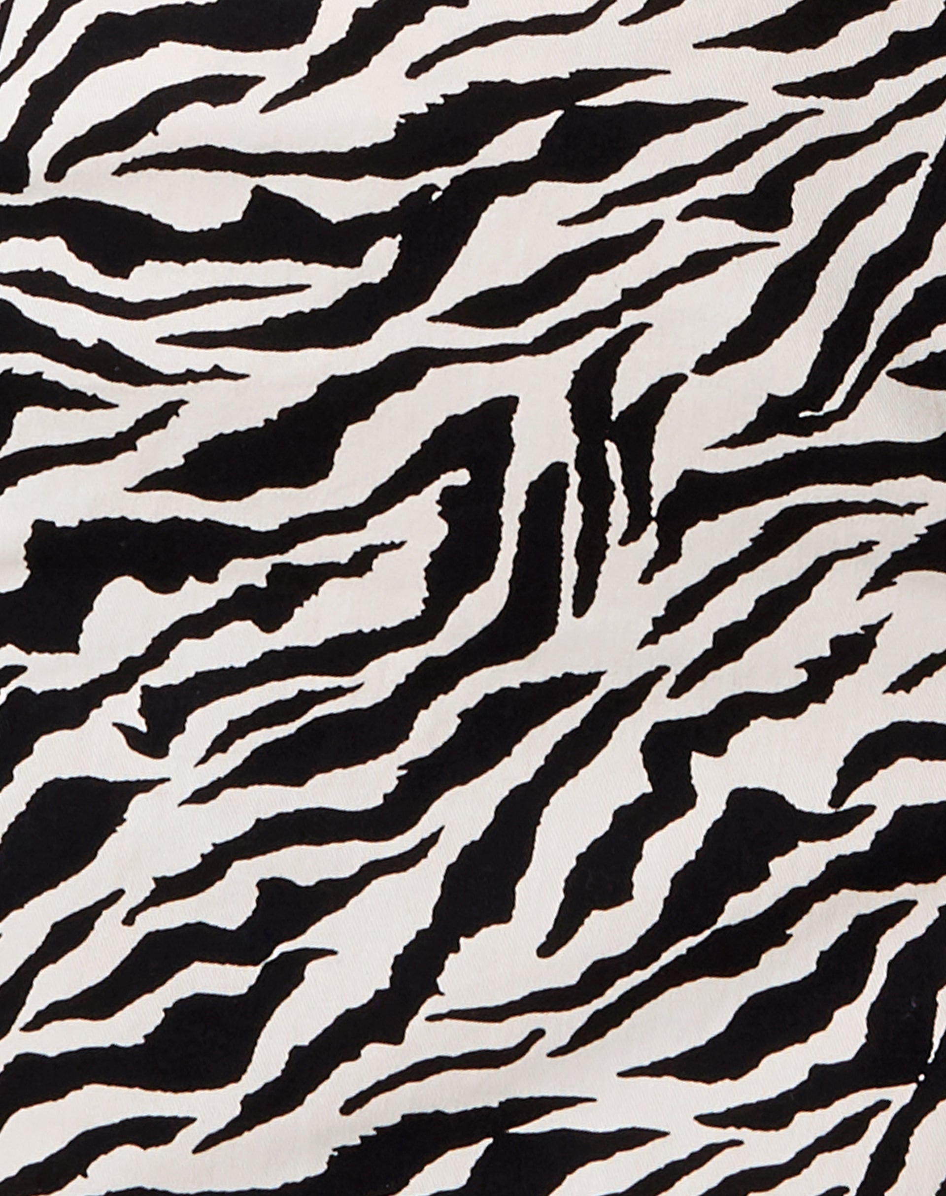 Motel pelmet 2024 skirt 90's zebra