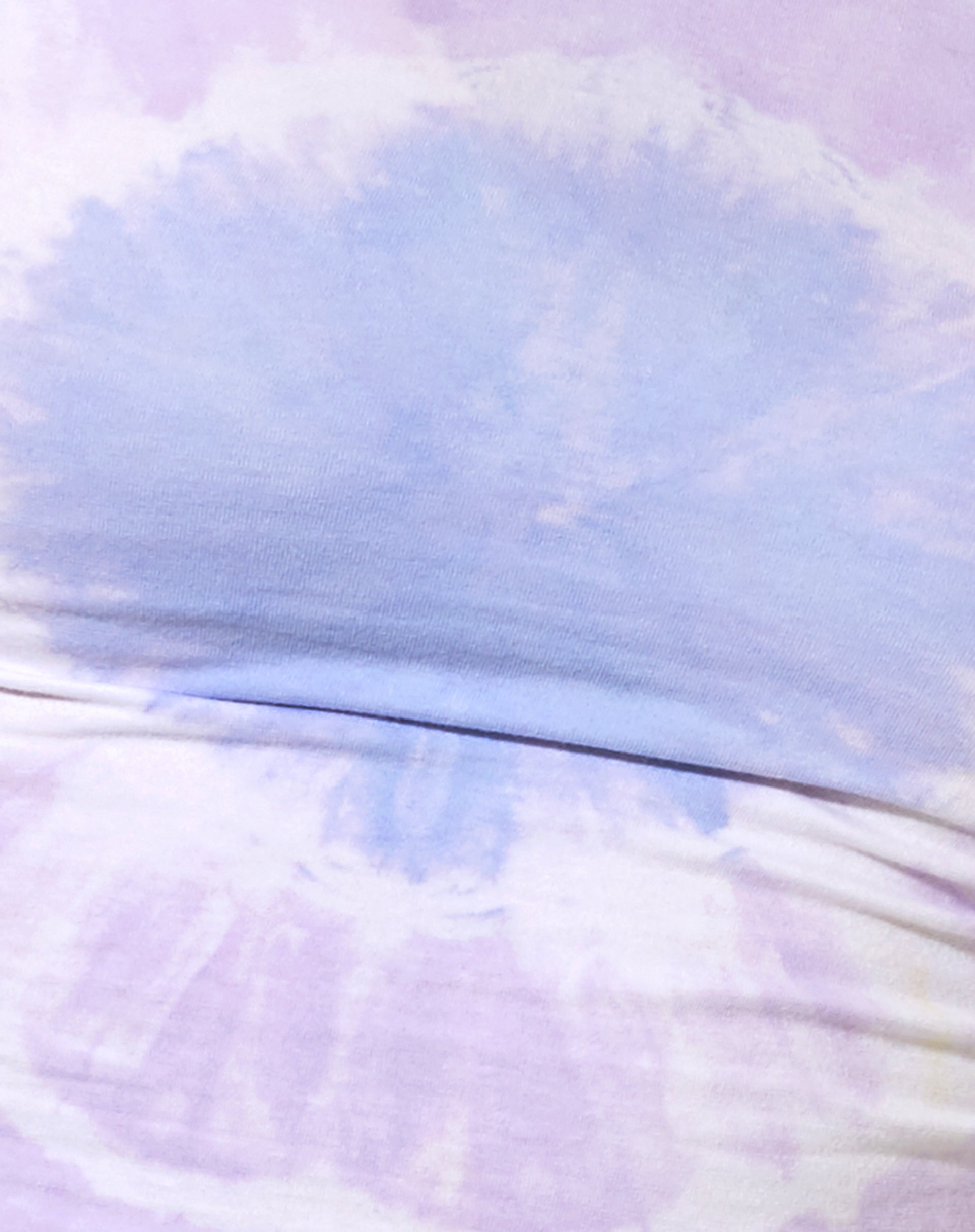Wonderland Apparel — Blue, Purple and Pink Tie Dye Short Sleeved T