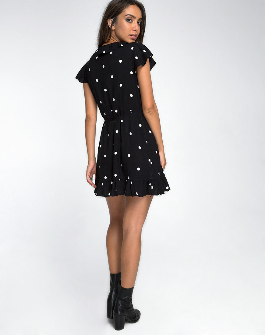 Motel rocks polka cheap dot dress