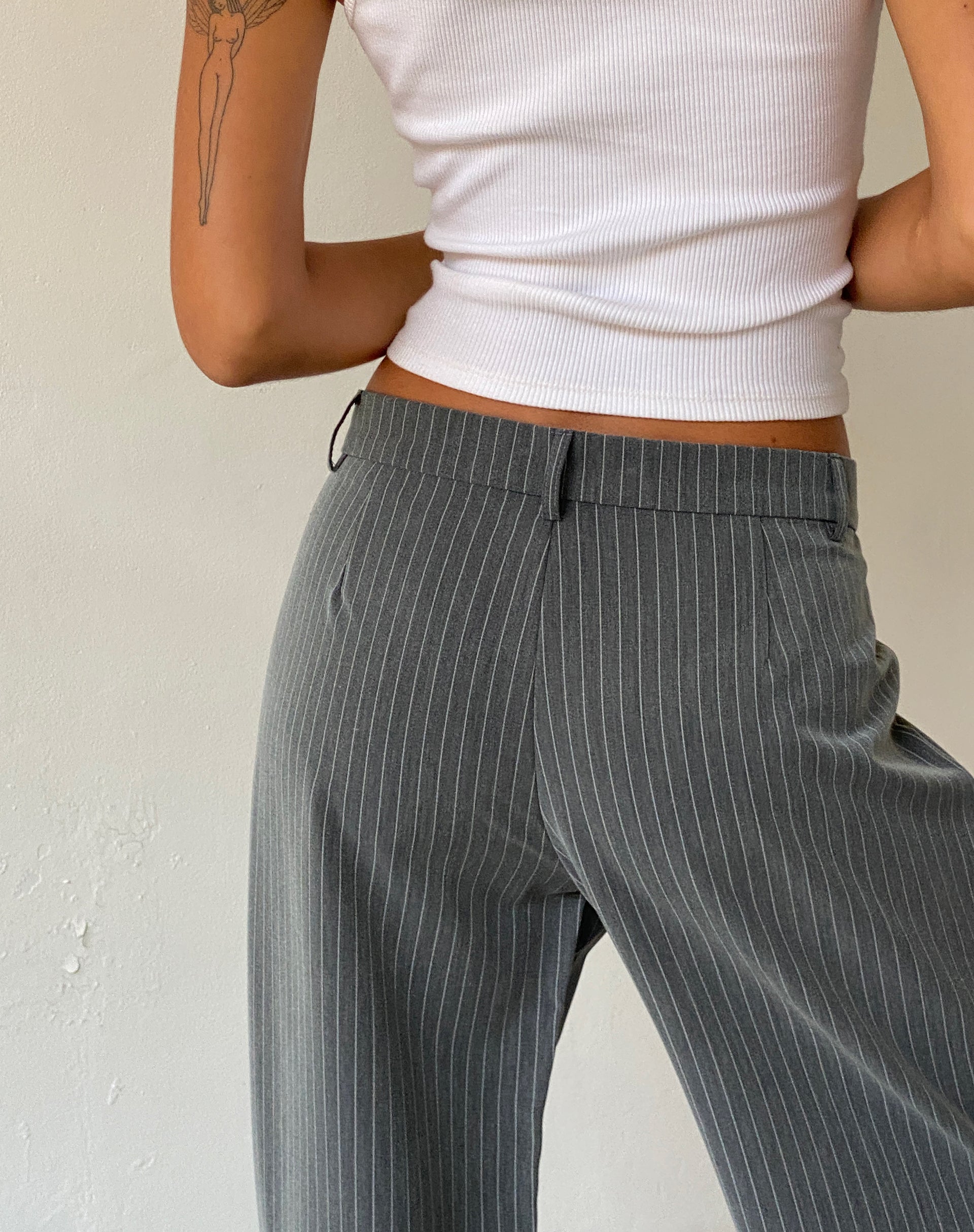 Buy Lipsy Grey Petite Wide Leg Tailored Trousers from Next USA
