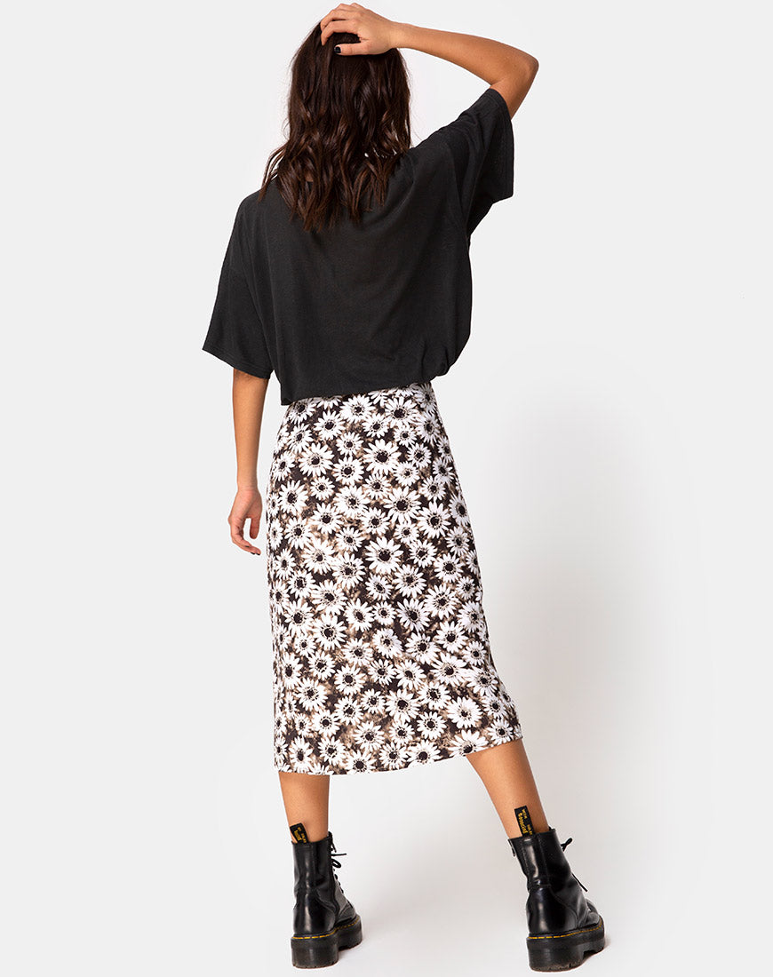 Leopard print midi skirt 60 best sale