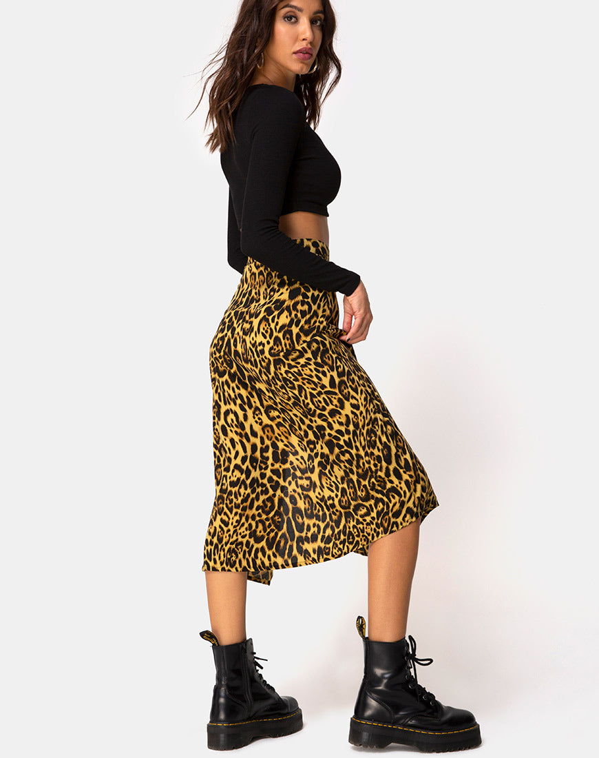 Leopard skirt hotsell motel rocks