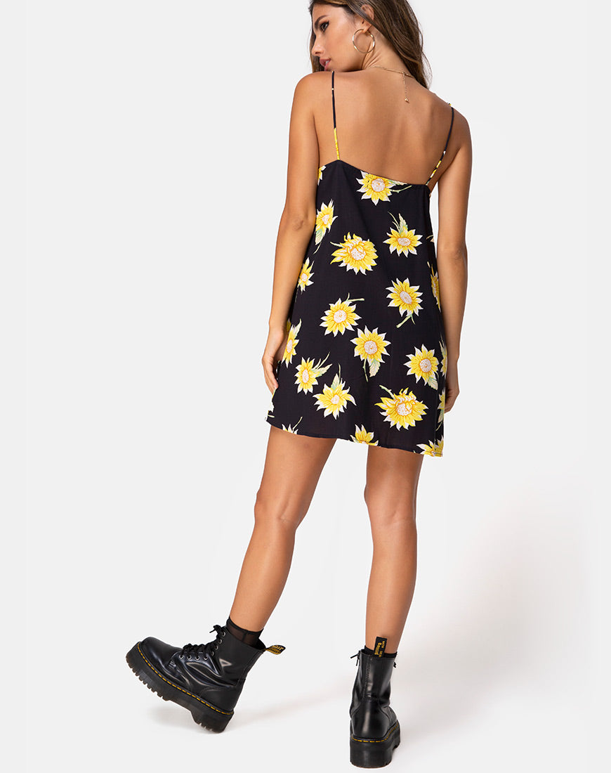 Motel rocks outlet sunflower dress