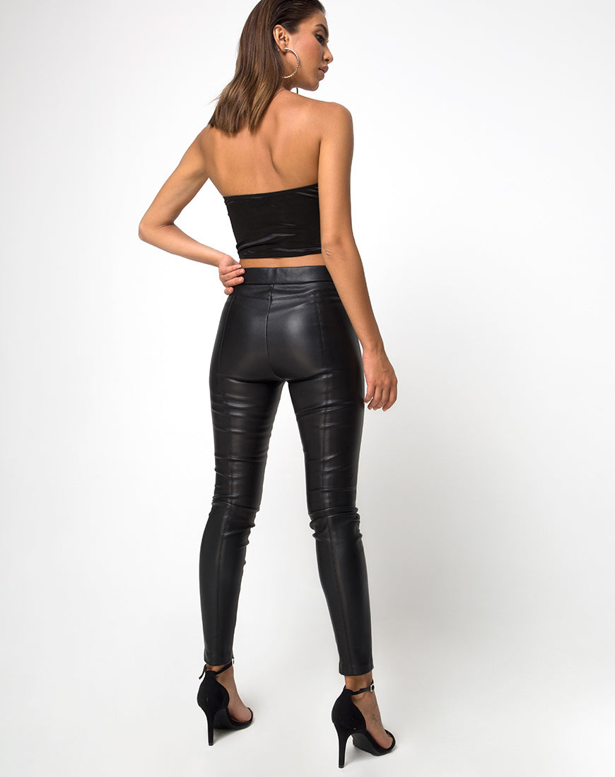 Miami Black Satin Palazzo Pants – Her Style Exclusive