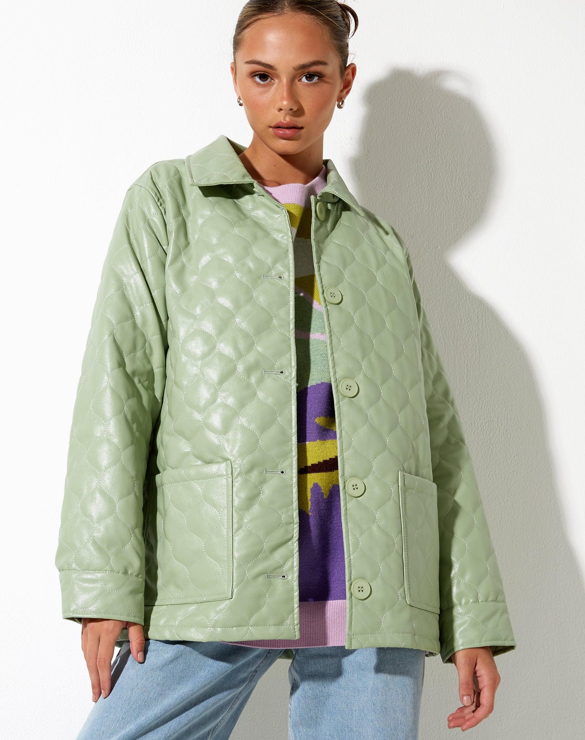 Mint windbreaker on sale