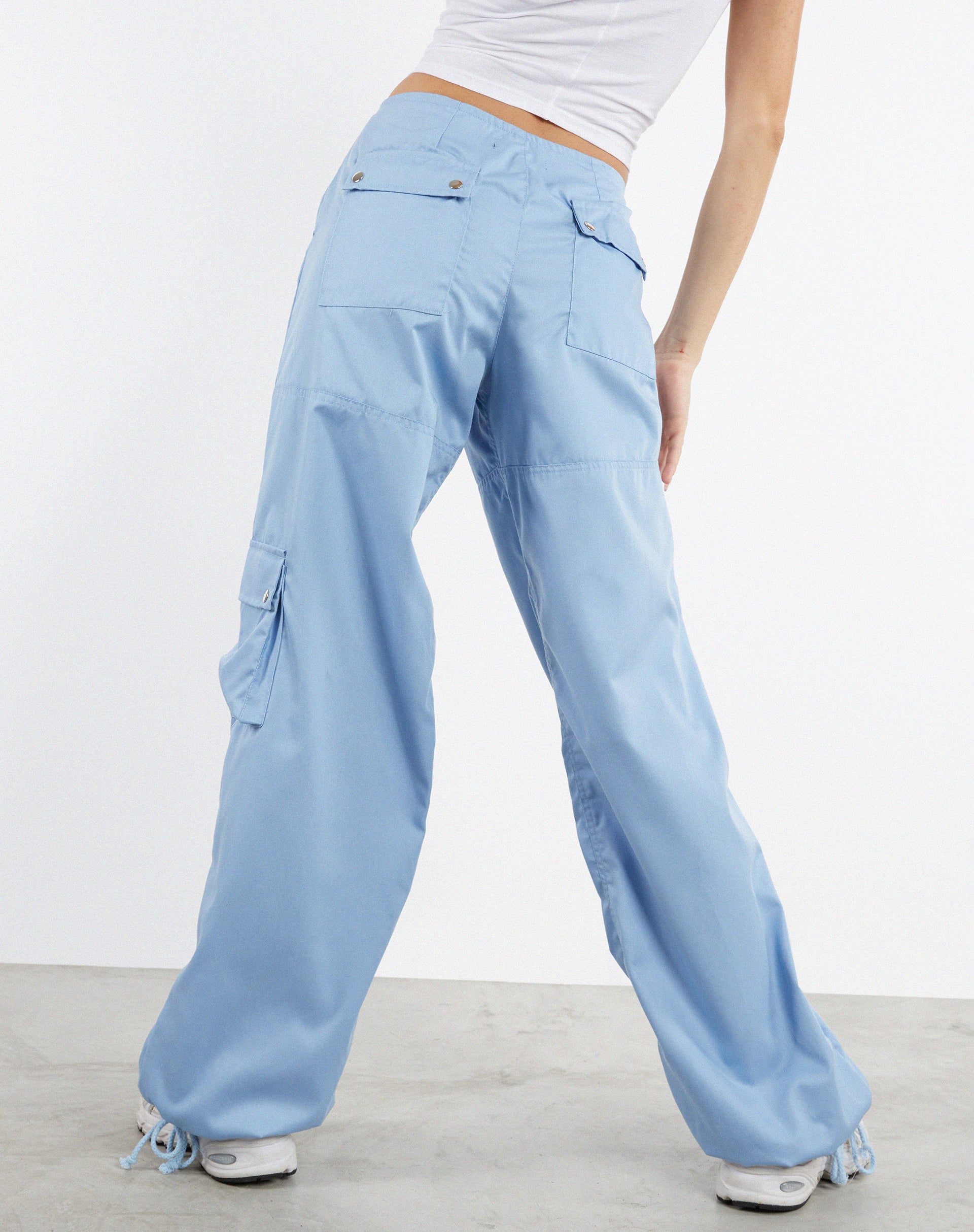 Buy Blue Trousers & Pants for Men by iVOC Online | Ajio.com
