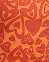  Retro Heart Orange